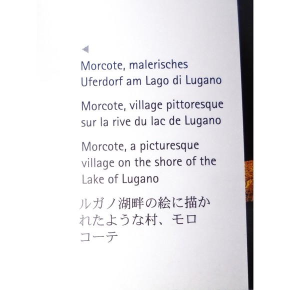 Switzerland Hardcover Large Book 4 Languages-Translations & Illustrations - Picture 11 of 12